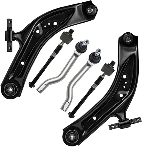 Miniatura 95 de Detroit Axle - Kit de brazos de control delanteros de 6 piezas para Toyota Corolla 2014-2019, 2 brazos de control inferiores con rótulas, 2 varillas