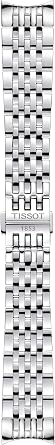 Tissot Mens Tissot Le Locle Powermatic 80 Open Heart 316L Stainless Steel case Automatic Watches, Grey, Stainless Steel, 19 (T0064071103302)