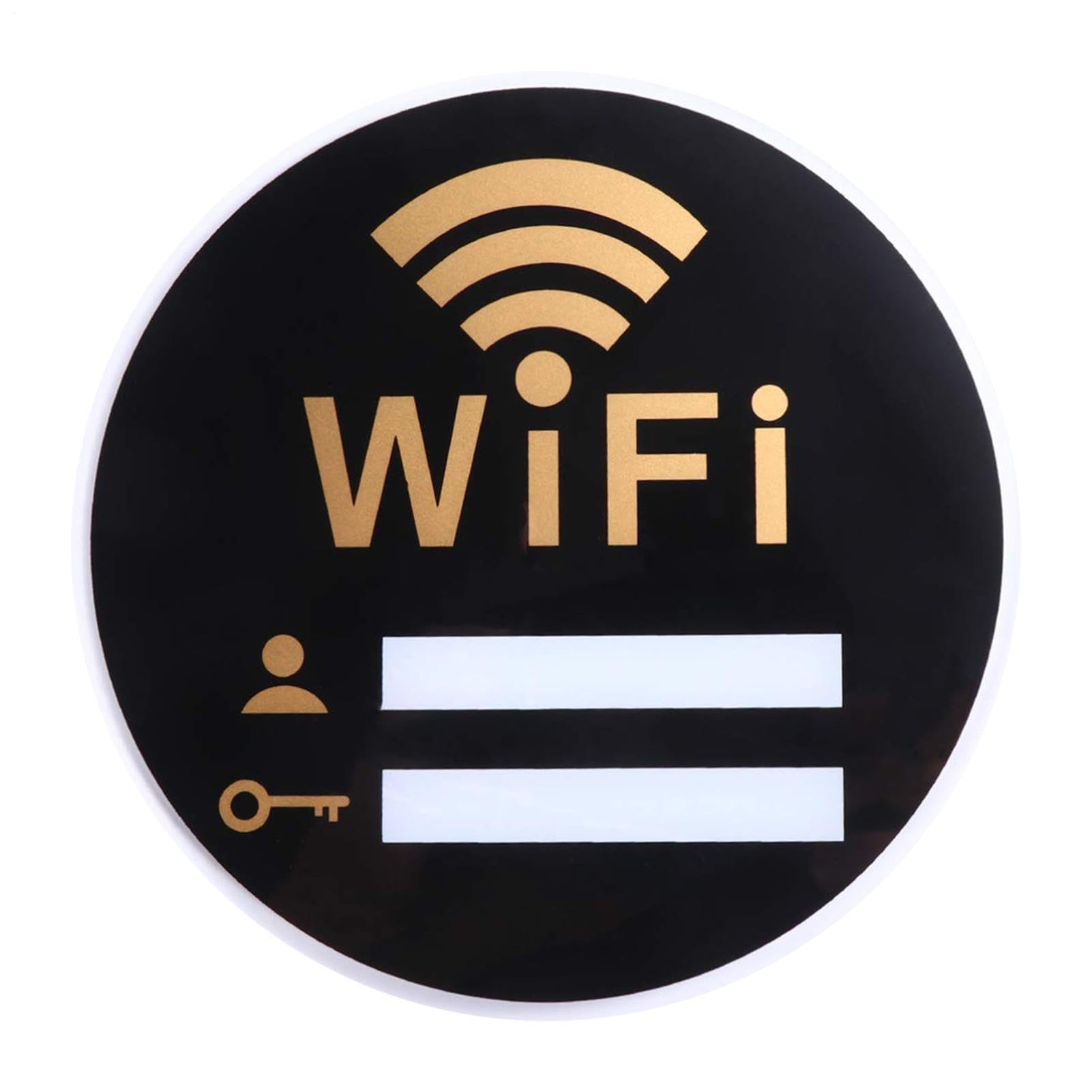 Bexdug Wifi Password Board | Wifi Code Board - Wifi Code Guests Sign For Hotel Internet Cafe Coffe Fall -Adhesive Wear-Resistant