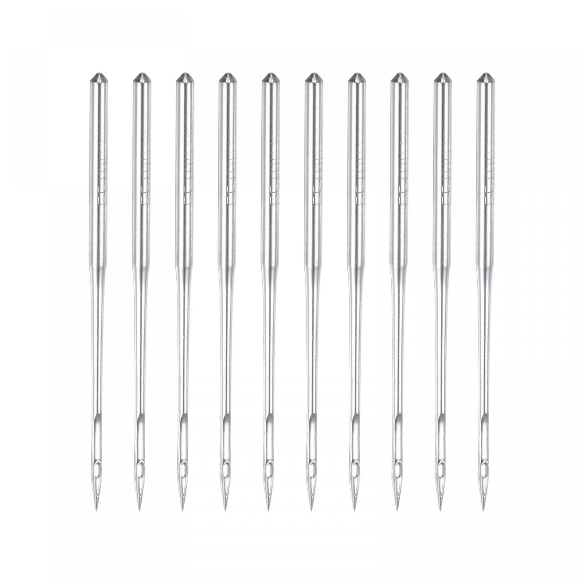 Juego De 10 Agujas De Coser Industriales Juki - Tipo órgano, Punta Redonda DBx1, Para Telas Pesadas