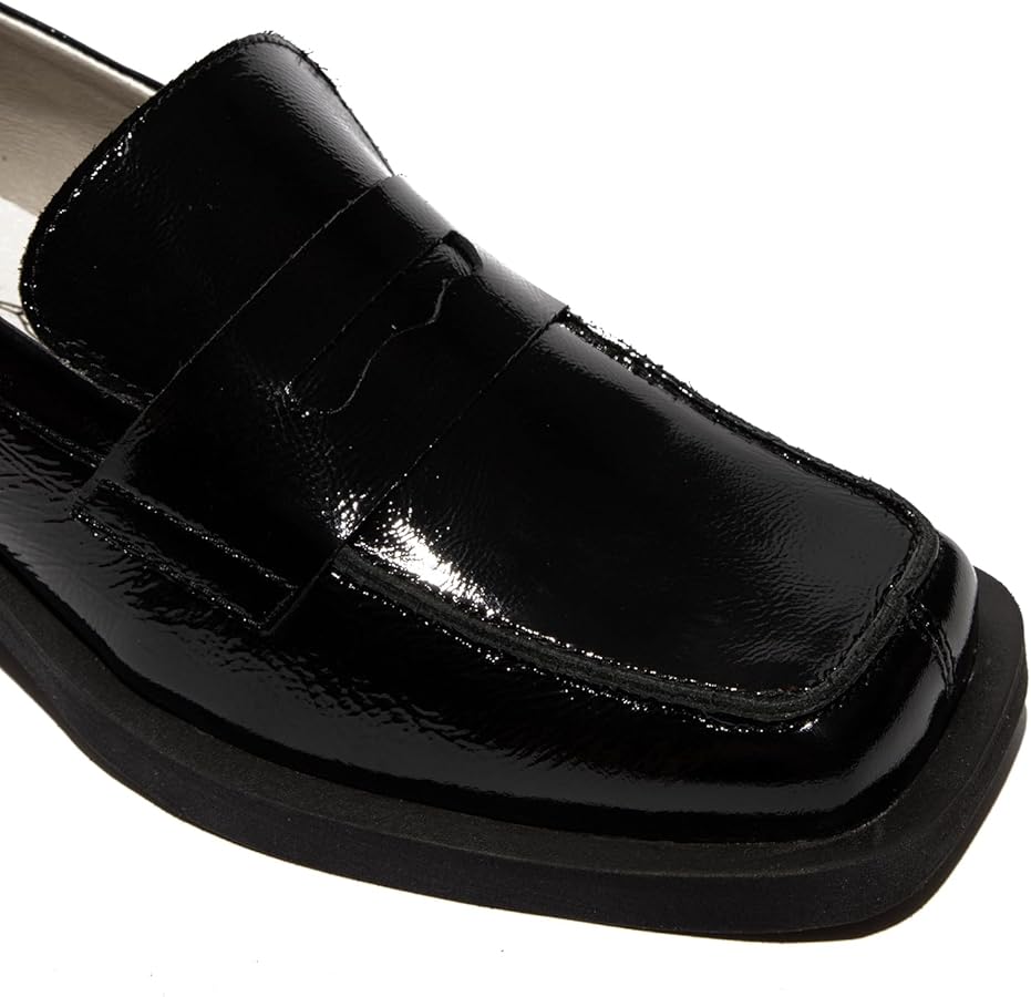 Amazon.com | Fly London Women's Reif194fly Loafers, Black, 5.5