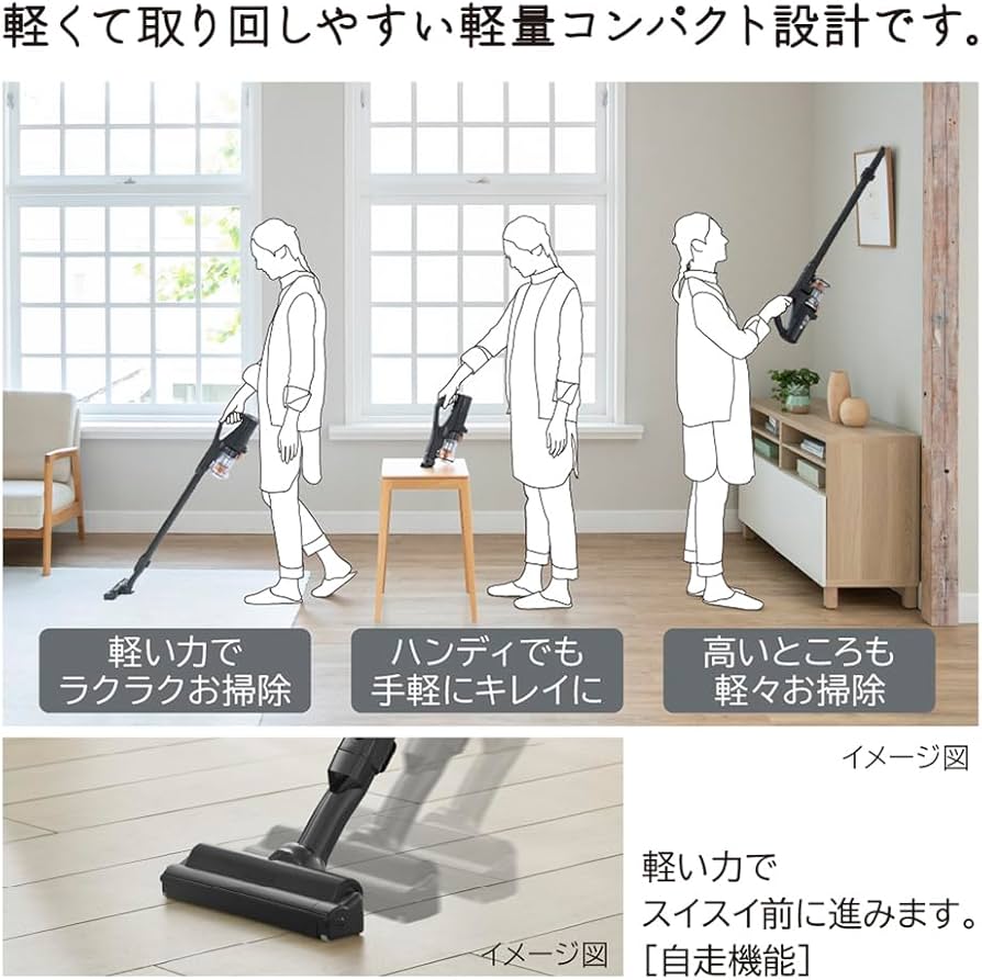 Amazon | 【WEB専用】日立 掃除機 コードレス スティック