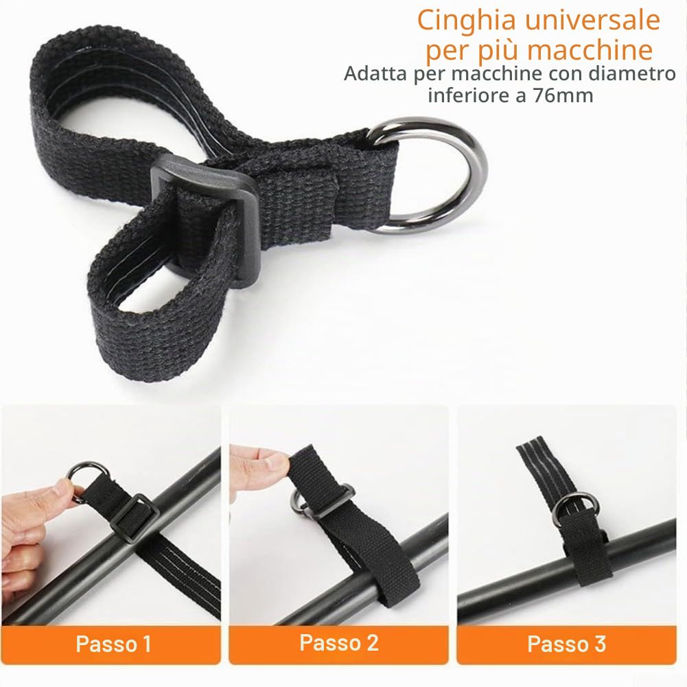 Cinghia per decespugliatore con design di distribuzione del peso e imbracatura imbottita per soffiatore e tosaerba e modelli (arancione)