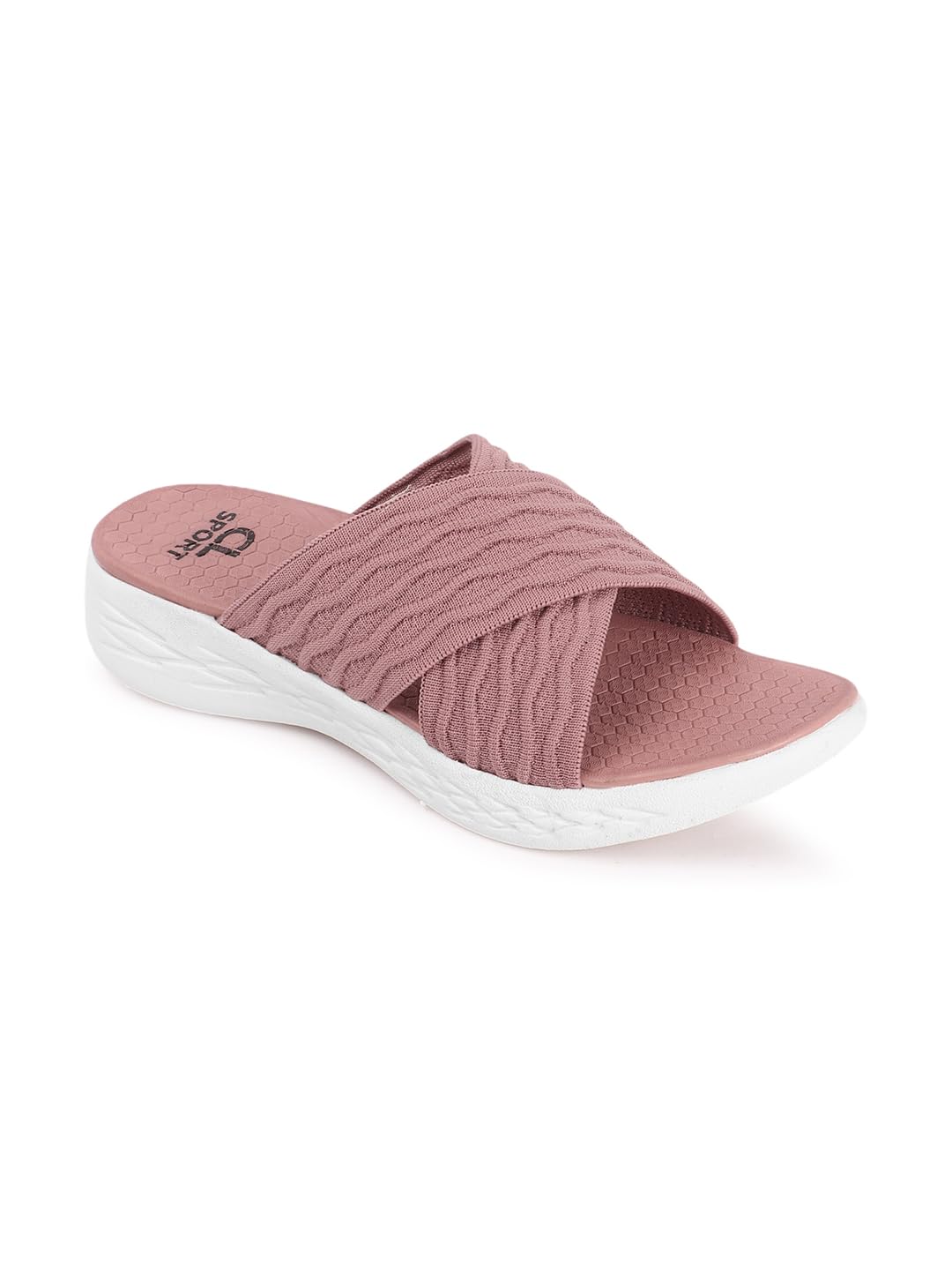 carlton london women's Criss-Cross Fly Knit Comfort Slides-picture-12