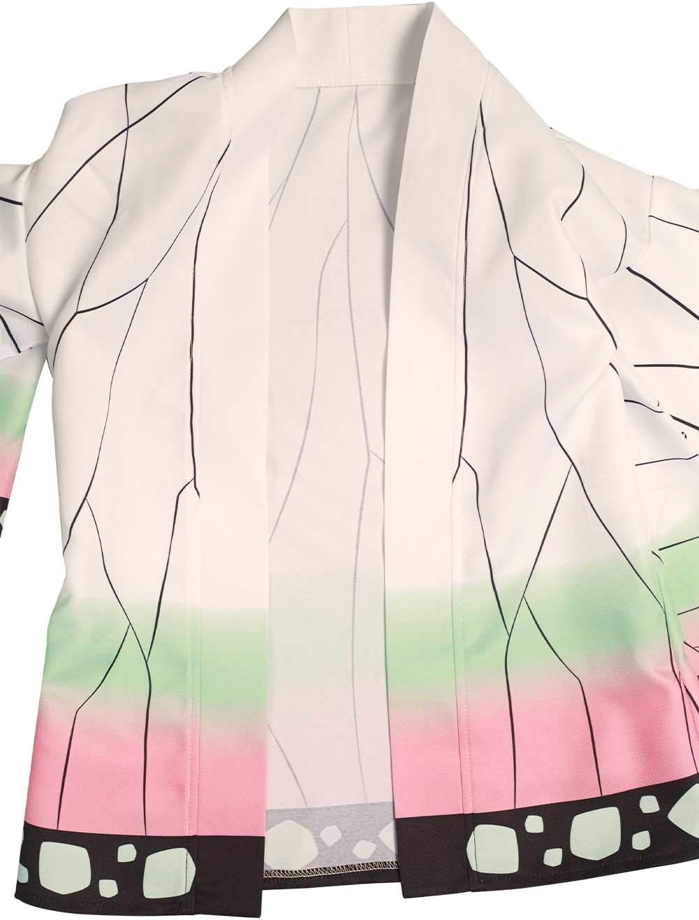 Kids Kimetsu Tanjirou Nezuko Giyuu Cape Cloak Cosplay kimono Cardigan Top Jacket - Image 6
