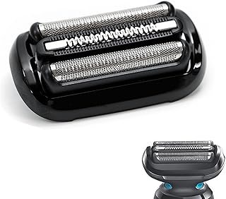 53B Replacement Head Compatible With Braun Series 5 6, 53B Wet and Dry Replacement Foil and Cutter for Braun Electric Shaver S5 S6 5409 5762