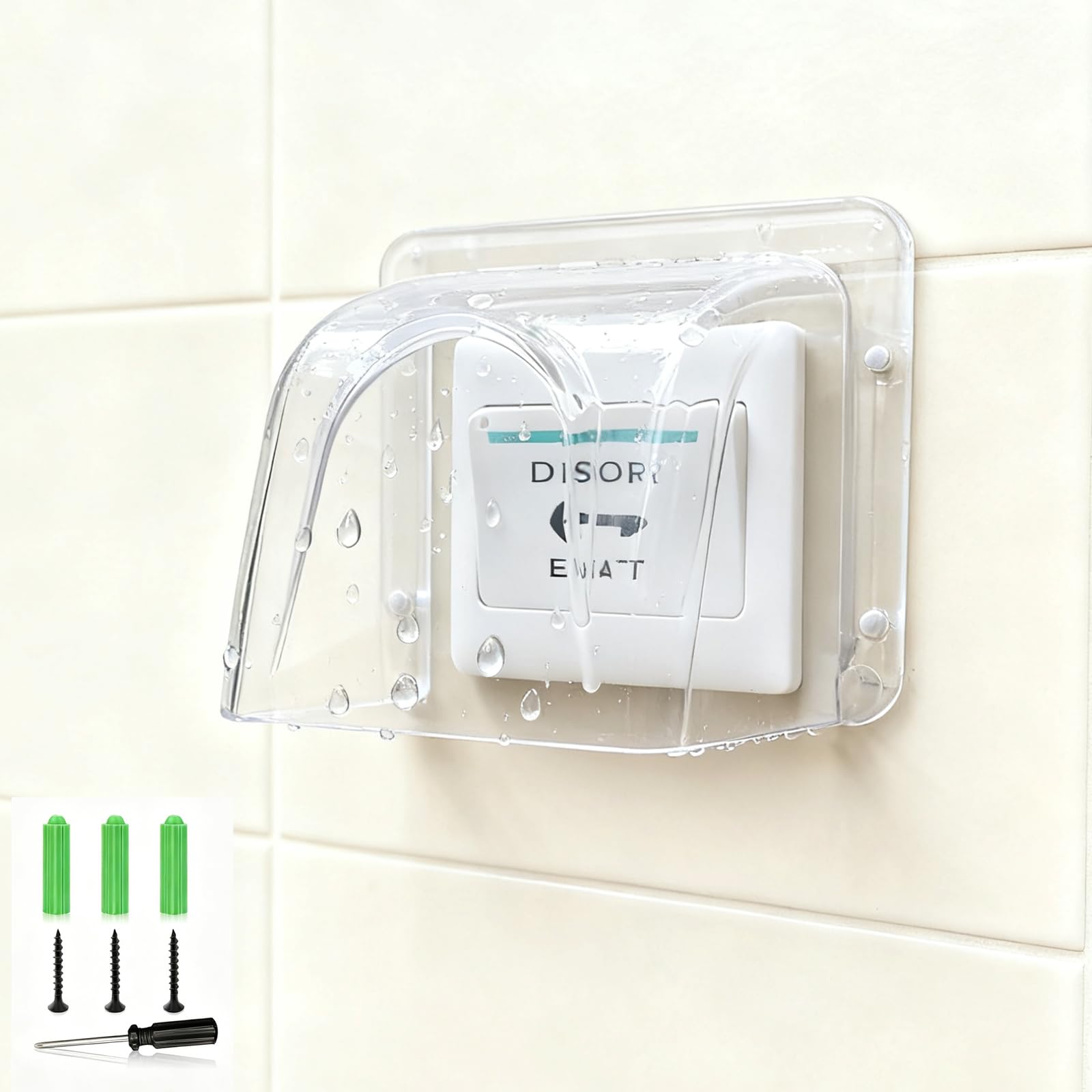 Housse de protection pluie pour clavier d'accès évitant les infiltrations
