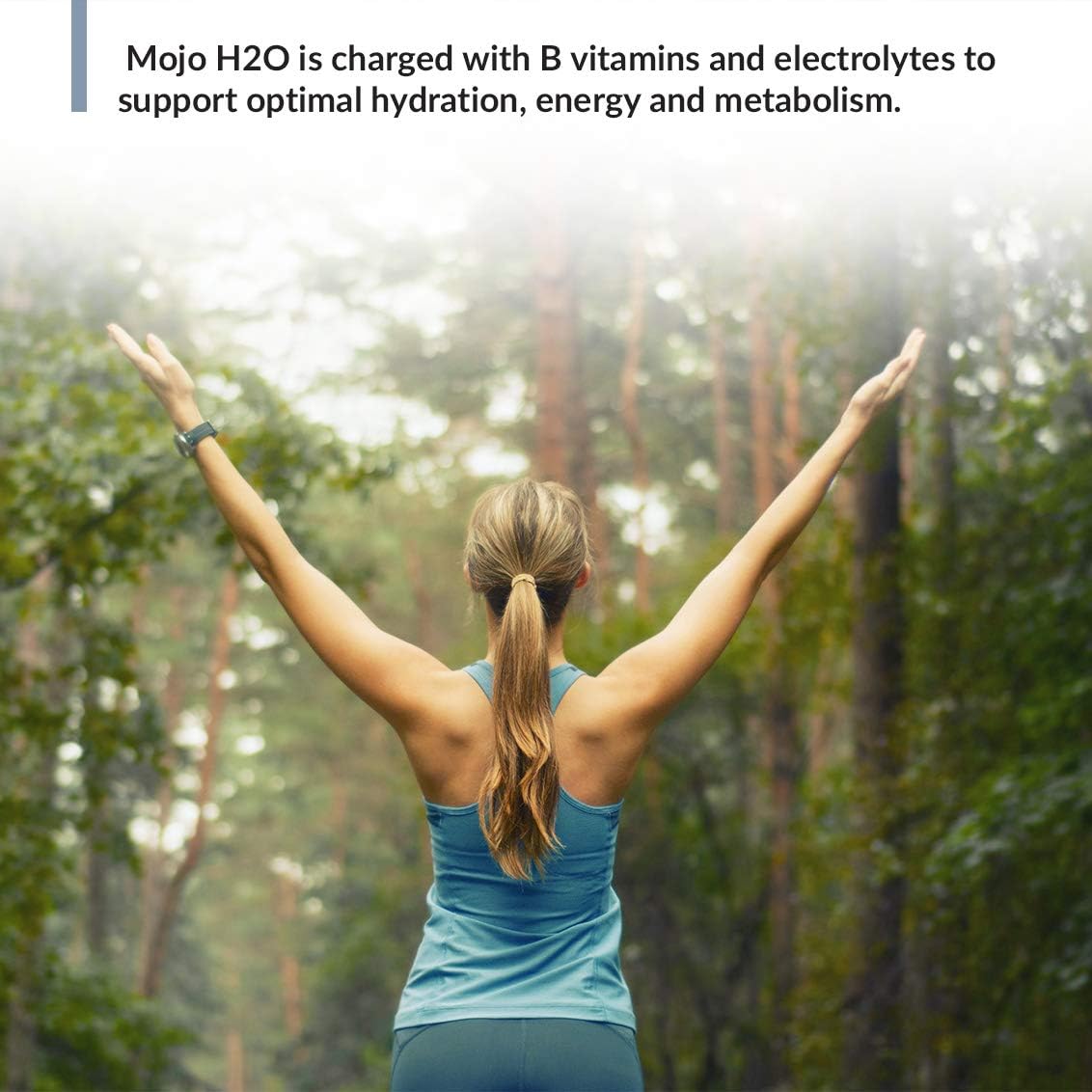 BioTrust Mojo H2O Natural Water Enhancer Drops, with B Vitamins and Electrolytes, Sugar-Free, Zero Calories, No Artificial Sweeteners (Mandarin Orange, 4 pk)