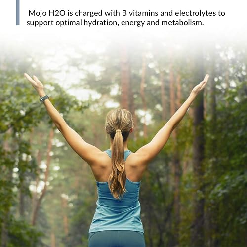 Miniatura 4 de Mojo H2O - Gotas potenciadoras de agua naturales con vitaminas B y electrolitos soporte energético sin azúcar cero calorías sin edulcorantes