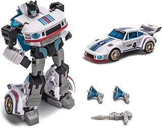 KO Version Transformer Toys Jazz H2 G1 Autobots Racing Car Robot Model Action Figure Decorations Boy