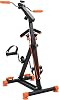 YOXIER Exercise Bike,Stationary Bikes for Home, Exerciser Bike Hand Arm Leg and Knee Peddler,4 in 1 Elderly Exercise Bike with Action Roller Handle, Elderly Home Pedal Exercise Bike for Total Body