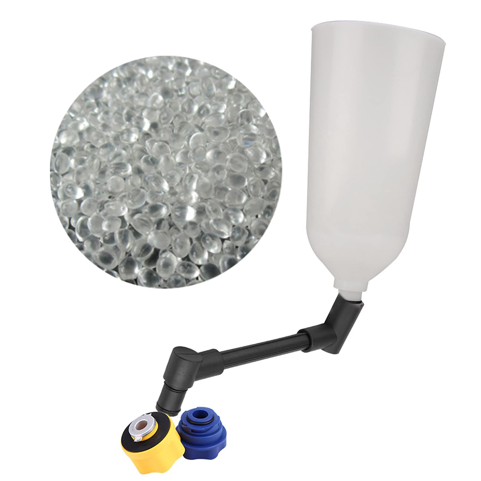Juego De Embudos Para Aceite De Motor 10Pcs Con Adaptadores Y Tubo Extensor Giratorio Compatible Con Vehículos Europeos Asiáticos Y Americanos Herramienta Práctica Para Llenado Sin Derrames