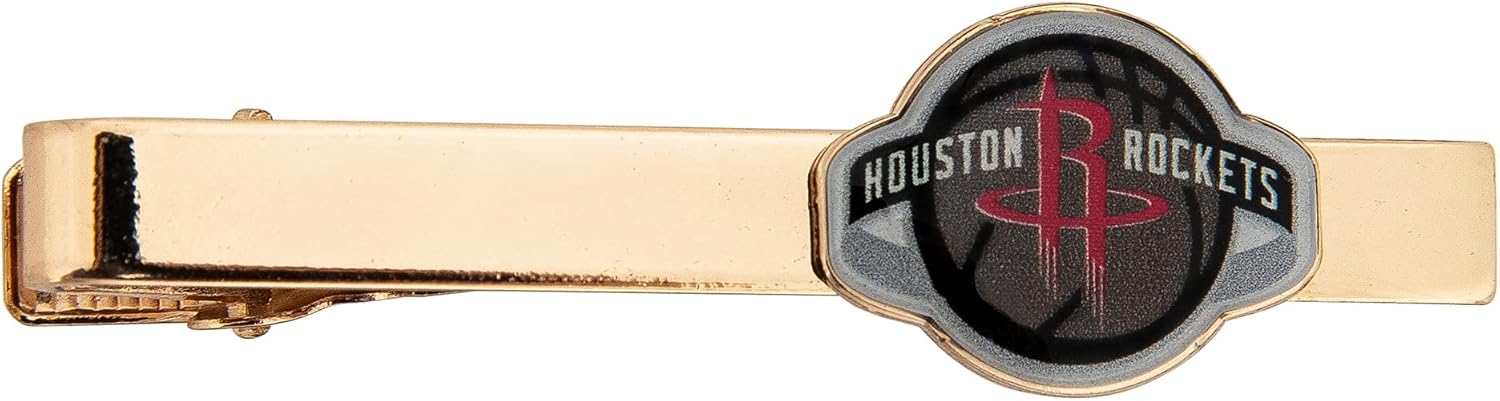 Desert Cactus Houston Rockets Tie Bar NBA Basketball Mens Tie Clip Pin Accessory Formal Wear Occasion Gift Suit Graduation