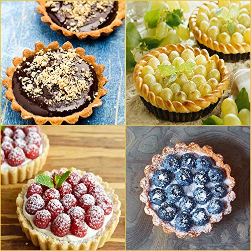 URMOSTIN Set di 6 Stampo Crostata con Padelle