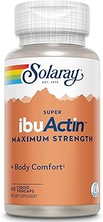 Solaray Super IbuActin 60 capsules.