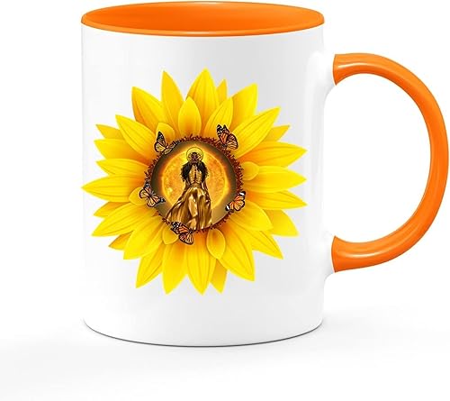 Santeria Collection Oshun Ochun Yeye Kari Oshun Yeye Moro Oshun Ibu Kole - Taza de cerámica de 12 onzas, taza o jarro de cristal, 12 onzas, rojo,