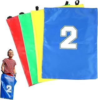 Jumping Sacks Race Jogo Crianças | salto corrida saco batata - Jogos carnaval Jogos gramado ao ar livre para família 20x28in Jogos carnaval Halloween Paperp