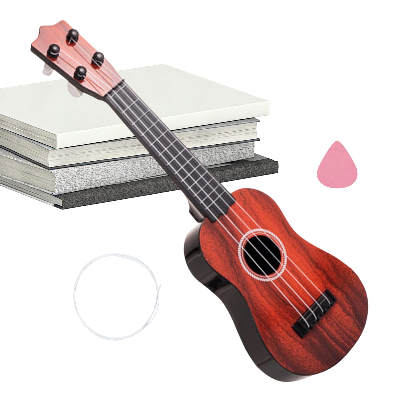 Ukulele para Principiantes | de 4 Cuerdas para Iniciación,Instrumento Musical Infantil | para Clases Colegio Guardería Niñas Niños Hogar Estudio