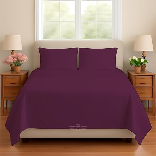 Miniatura 20 de Juego de 4 piezas para sofá cama, 100% algodón de 400 hilos, sábana bajera con bolsillos profundos, suave, sin arrugas y transpirable, calidad de