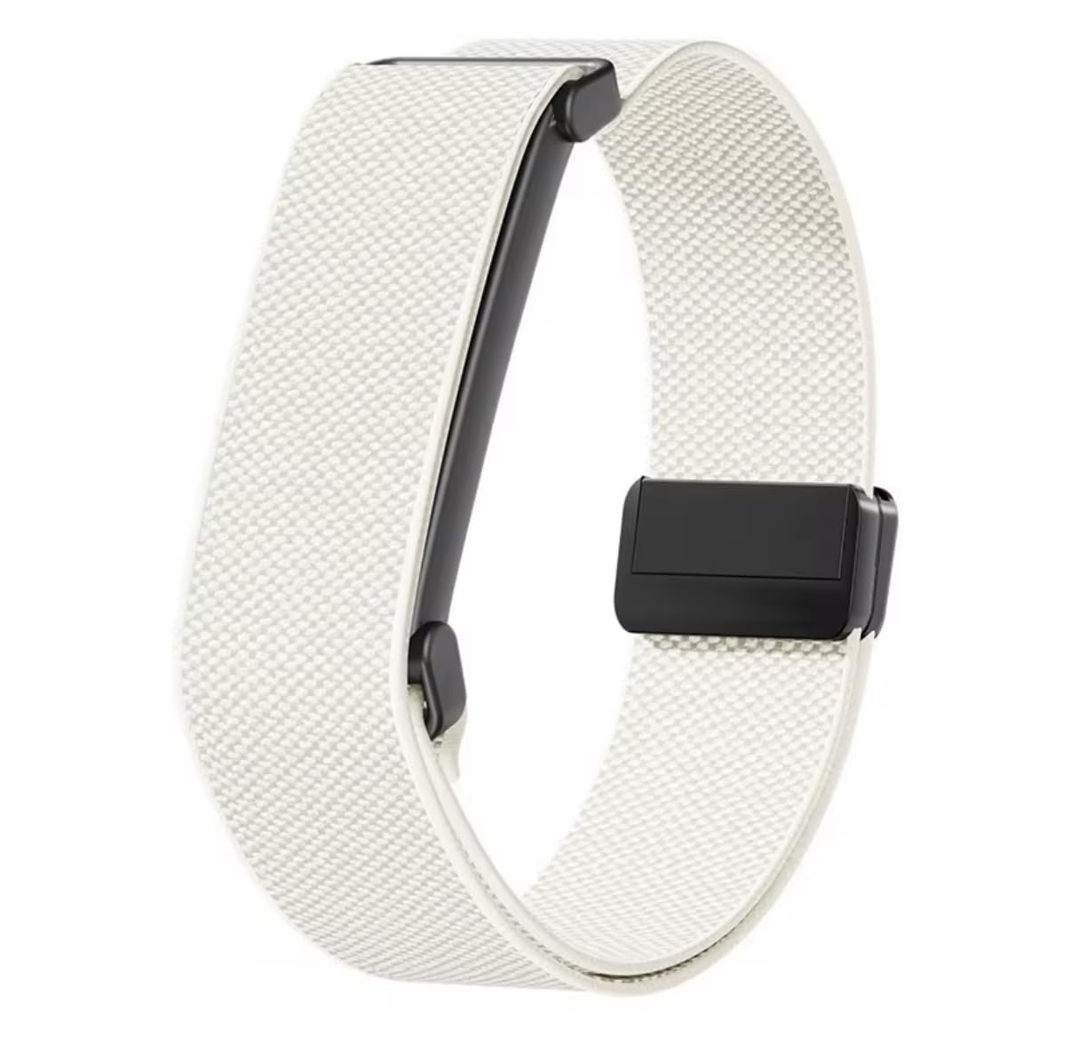 Elastic Nylon Bicep Band Compatible with Fitbit Air (Starlight) | Adjustable stretch strap, sweat & water resistant, magnetic clasp, comfortable for workouts & sleep tracking