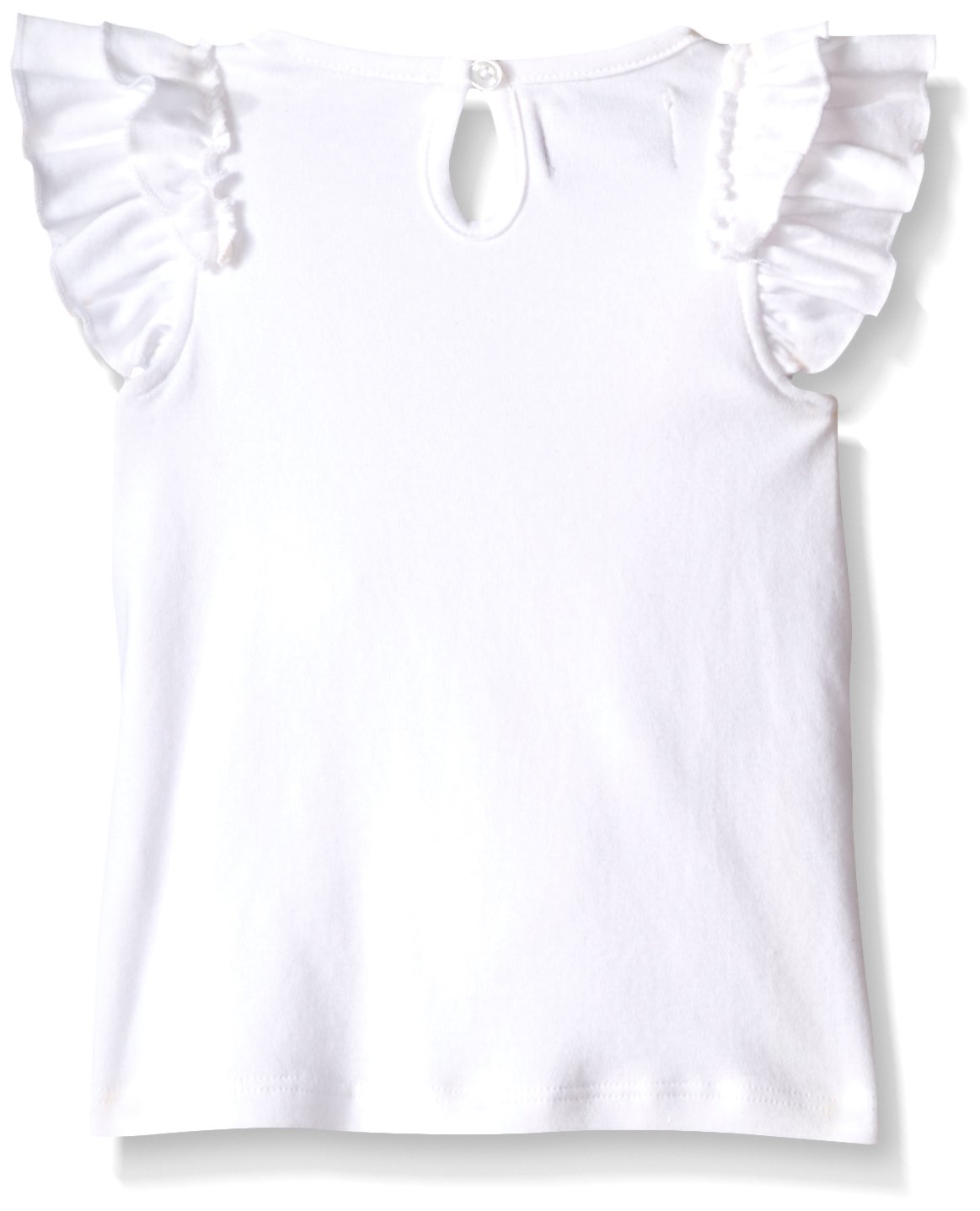 Mud Pie Girls' 2-Piece Playwear Set - Racer Back Tank & Ruffled Capri Pants