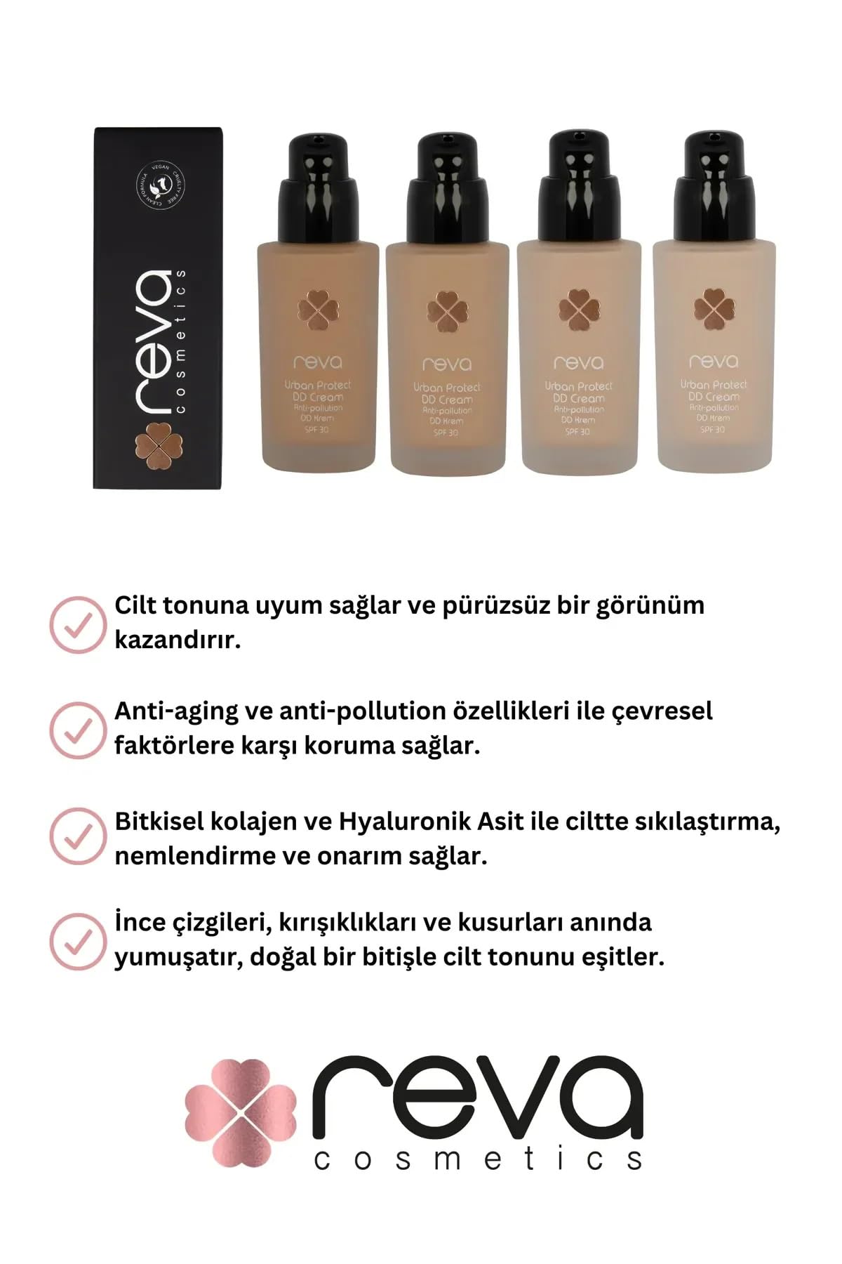 Anti-pollution Dd Krem - Urban Protect Dd Cream Dark No: 404 - Vegan & Temiz Içerikli