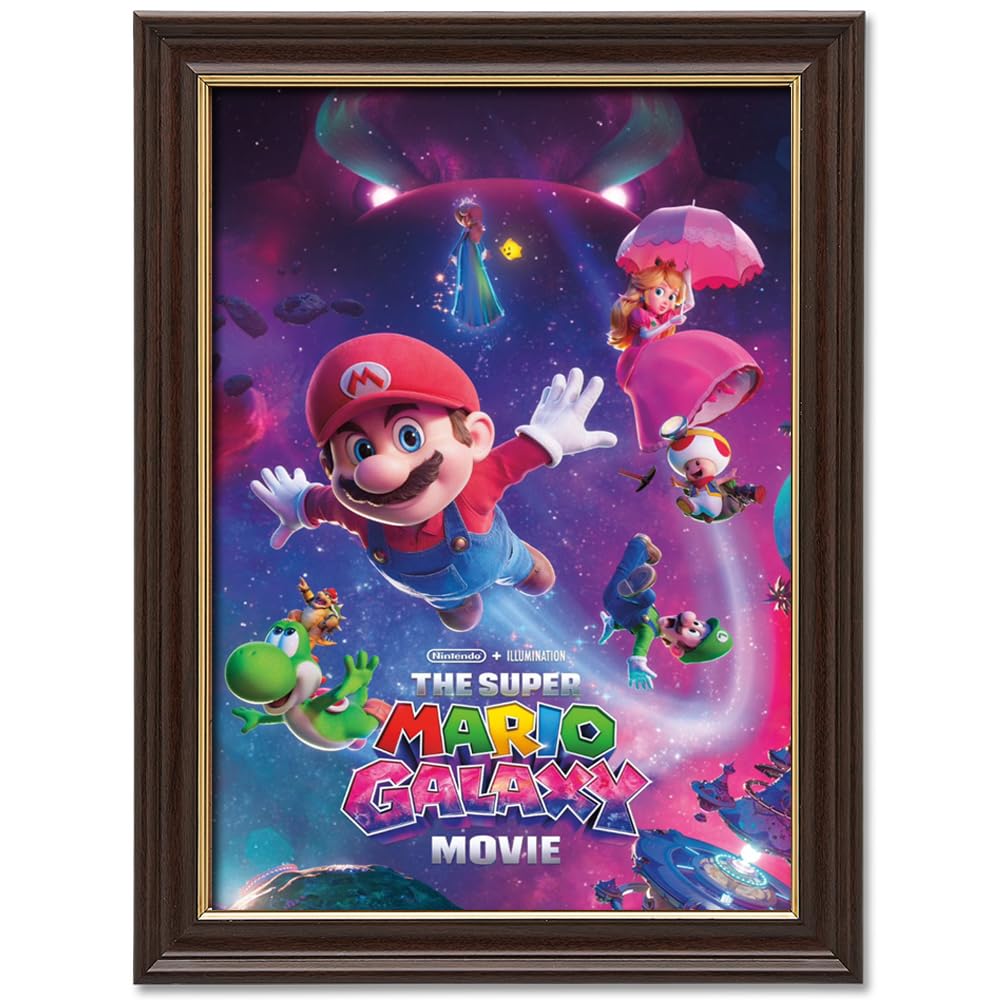 COMOR The Super Mario Galaxy Poster For Fans Kids Room Bedroom Wall Decor-Movie Mario Posters Canvas Prints Picture For Teen Boy Girls Gifts — view 11
