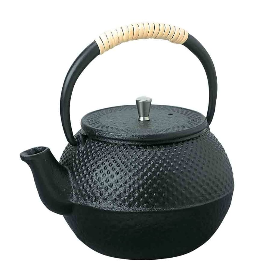 (株)及富　南部鉄器製 黒急須 ステンレスフィルター付き 株)及富 南部鉄器製 黒急須 ステンレスフィルター付き