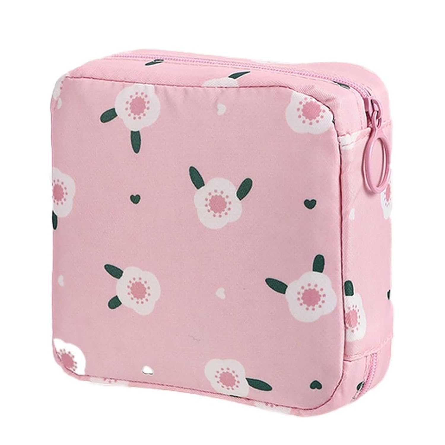 Multipurpose Small Pouch for Women & Girls – Sanitary Napkin & Menstrual Pad Storage Bag, Cable & Earphone Organizer for Handbags & Purses-image-4