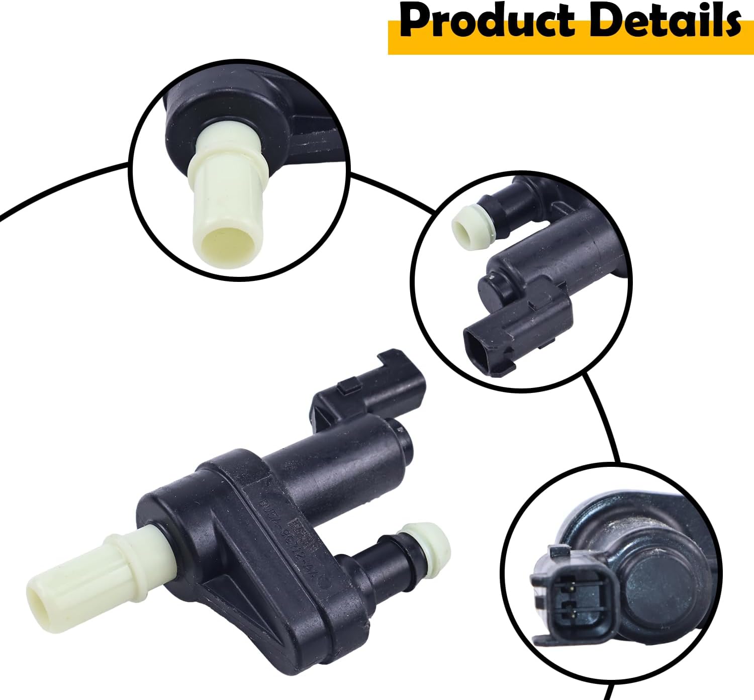 BU5A9G712AA BU5A-9G712-AA Fuel Vapor Purge Solenoid Valve Compatible with Ford C-Max II