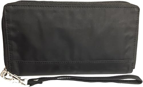 Miniatura 2 de Big Skinny Cartera delgada Panther Clutch para mujer, con capacidad para hasta 40 tarjetas