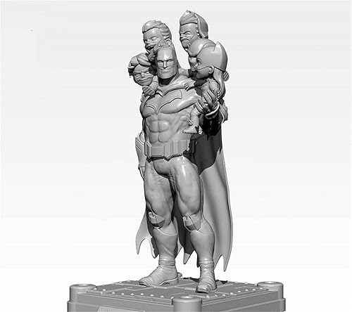 Miniatura 3 de Splindg 124 2.953in sci-fi Warrior and Son Resina Character Model kit sin pintar autoensamblaje-953T8