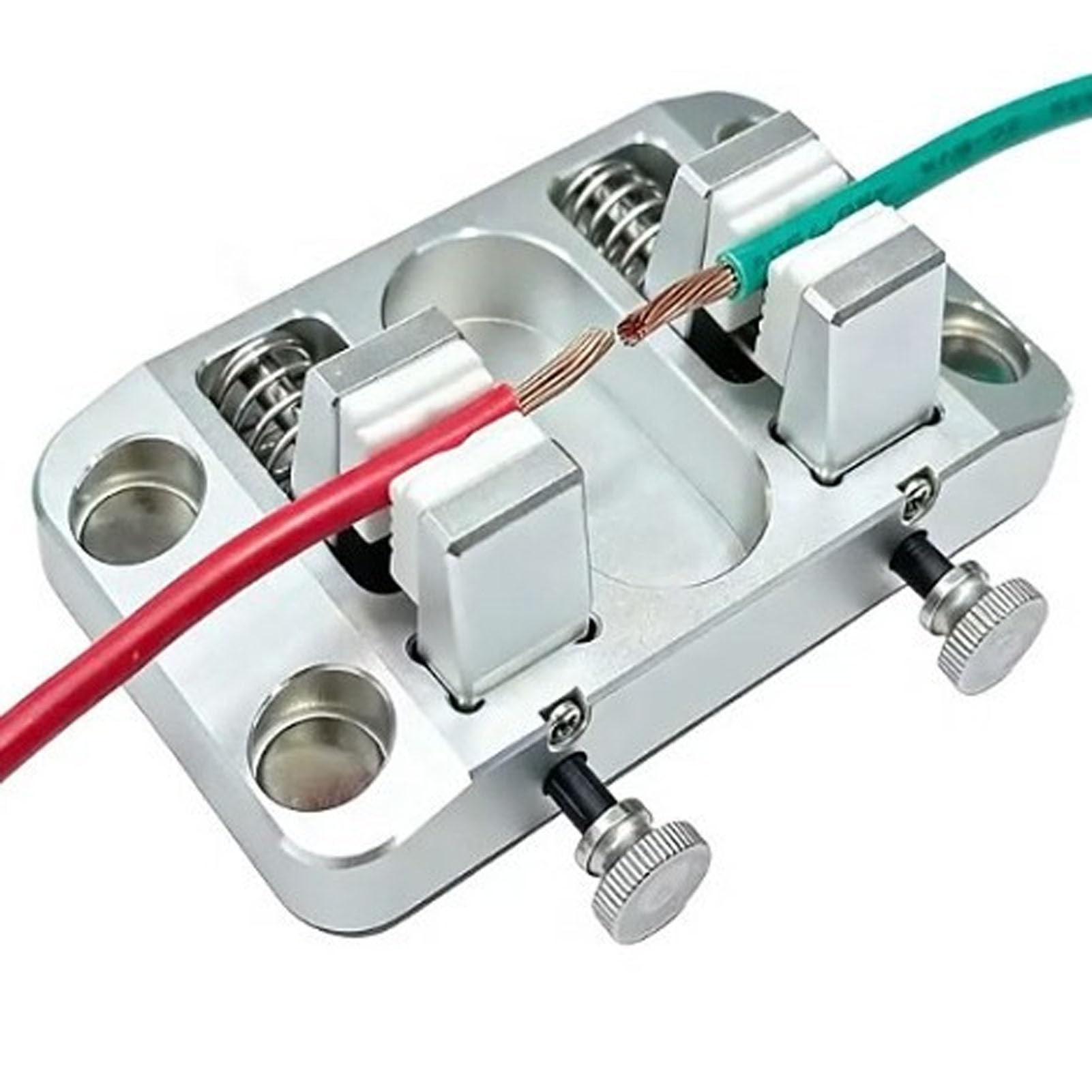 Abrazadera de alambre para estación de soldadura, accesorio de soldadura de alambre eléctrico de apertura máxima de 12 mm con 4 clips magnéticos para reparación de joyas