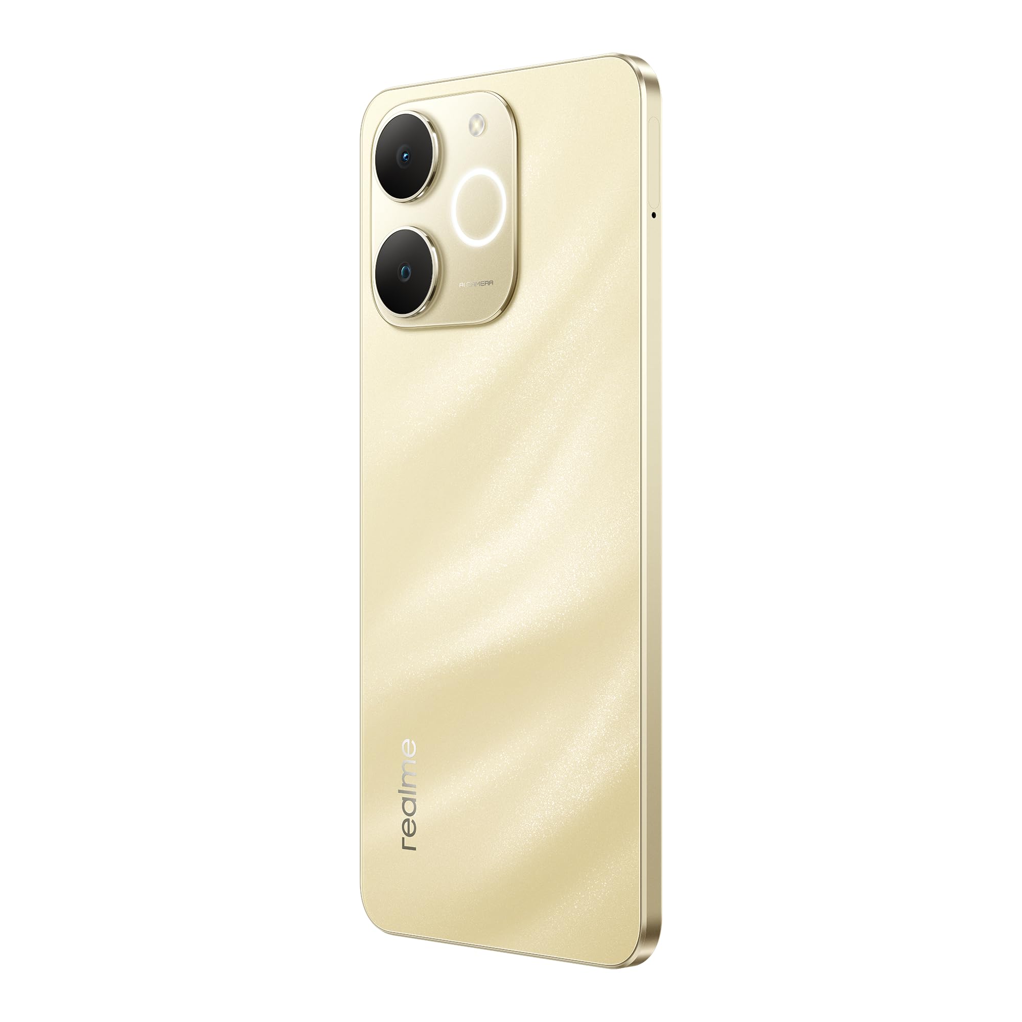 realme Note70T Smartphone 4+128GBTelefono Mobile, Batteria 6000mAh, 15W Ricarica Rapida, Android 15 Dual SIM 4GB RAM, Display 6.75", Funzioni AI & Fotocamera AI Garanzia 2 Anni, Senza NFC, Oro