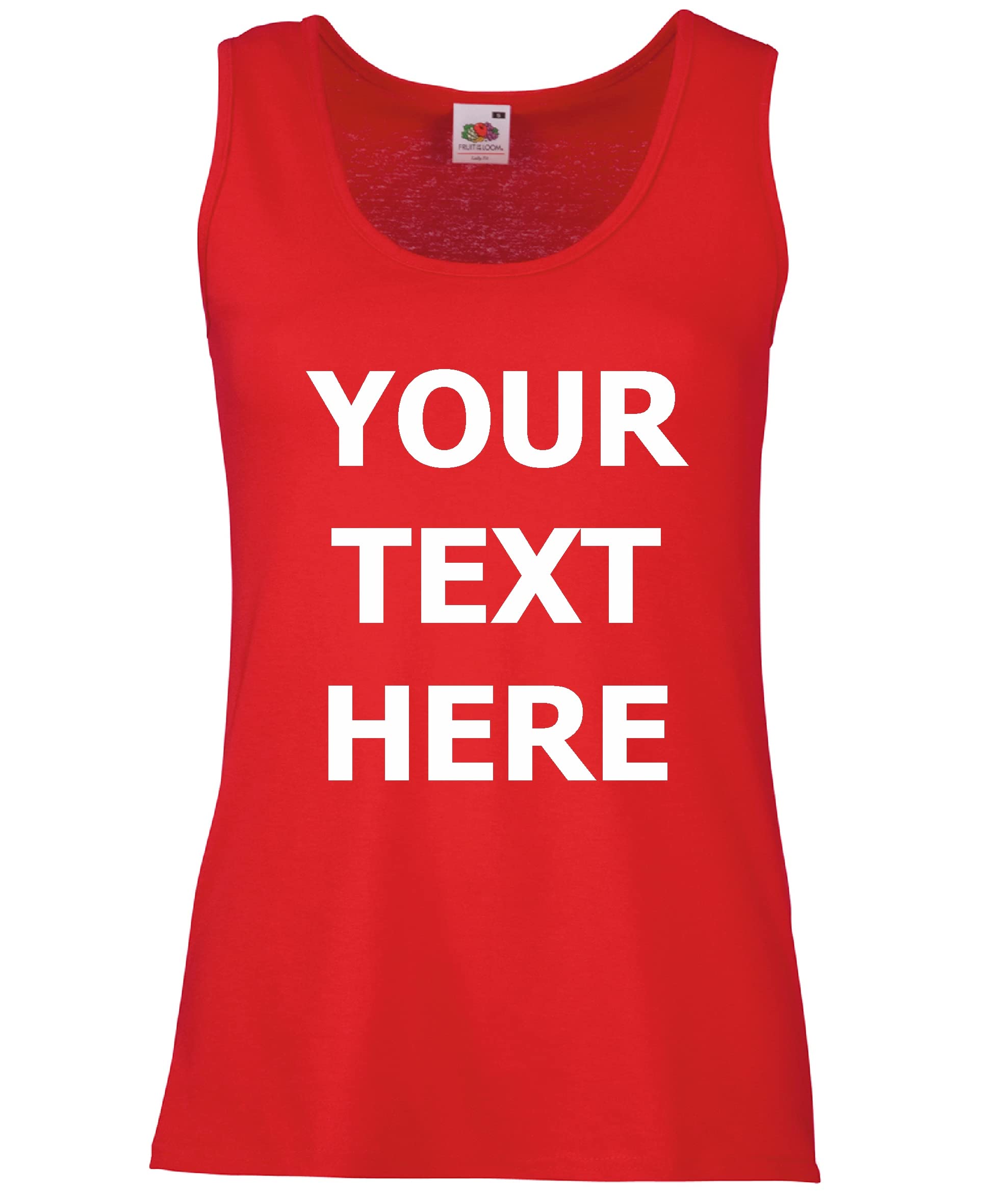 Personalised Vest Tops for Women - Gym Vest Tank Tops Women, Running Vest Womens Tops, Bride T-Shirt Hen Party Accessories, Hen Party Tank Top, Personalised Hen T Shirt Printing