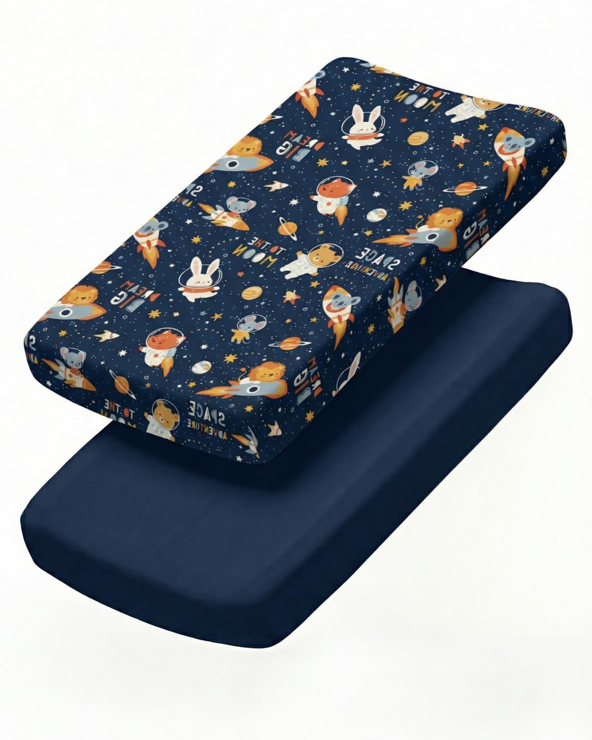 Changing Pad Cover - Pack of 2 Diaper Change Table Sheets - 32x16in, Cosmo