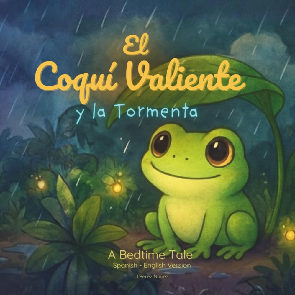 El Coquí Valiente y la Tormenta: Un cuento infantil calmante sobre el valor y la tranquilidad (Las Aventuras del Coquí Valiente)