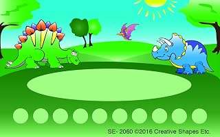 SHAPES ETC. 30 Pcs Dinosaur Incentive Punch Cards, 4x2.5in