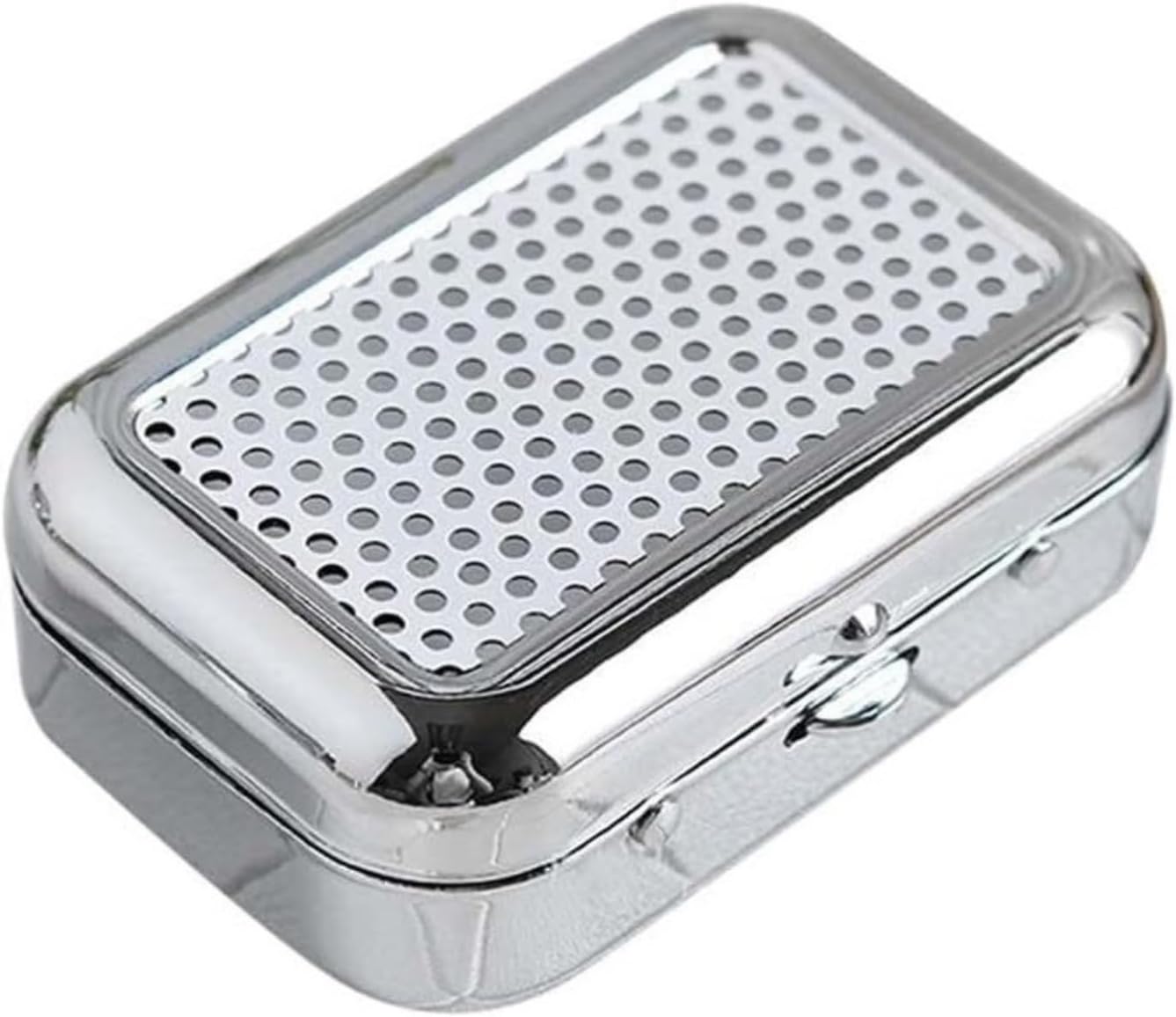Ashtray Car Metal with Lid Square Portable Mini Car Cigarette Multifunctional Car Outdoor Wall Mounted