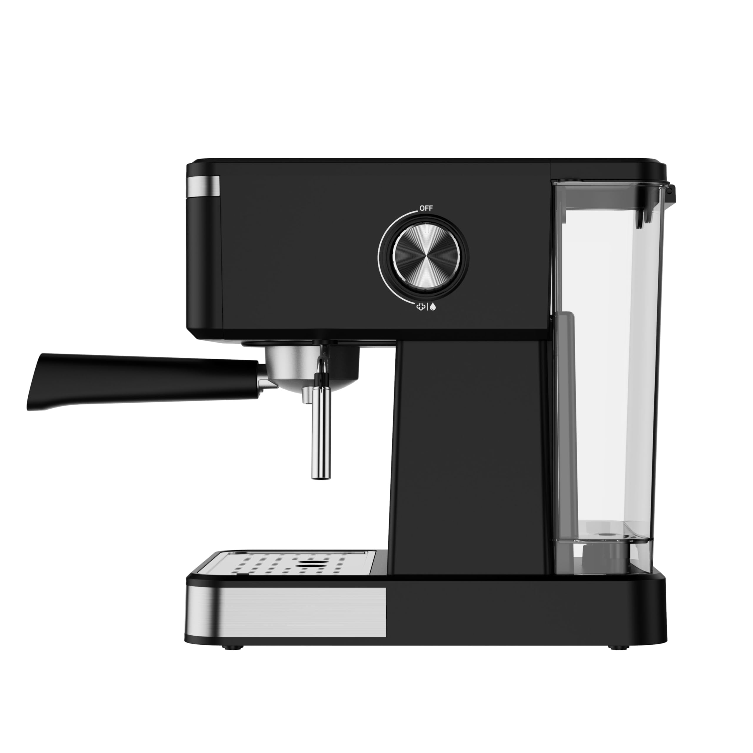 DIGIQUEST Pocia Coffy Macchina da Caffè Espresso | 20 Bar | Compatibile con Caffè in Polvere e Cialde | Funzione Cappuccino, Vapore e Acqua Calda