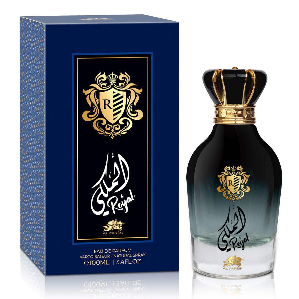 Al Fares Royal eau de parfum vaporisateur naturel spray 100ml / 3.4 Fl Oz. Unisex Arabic Perfume