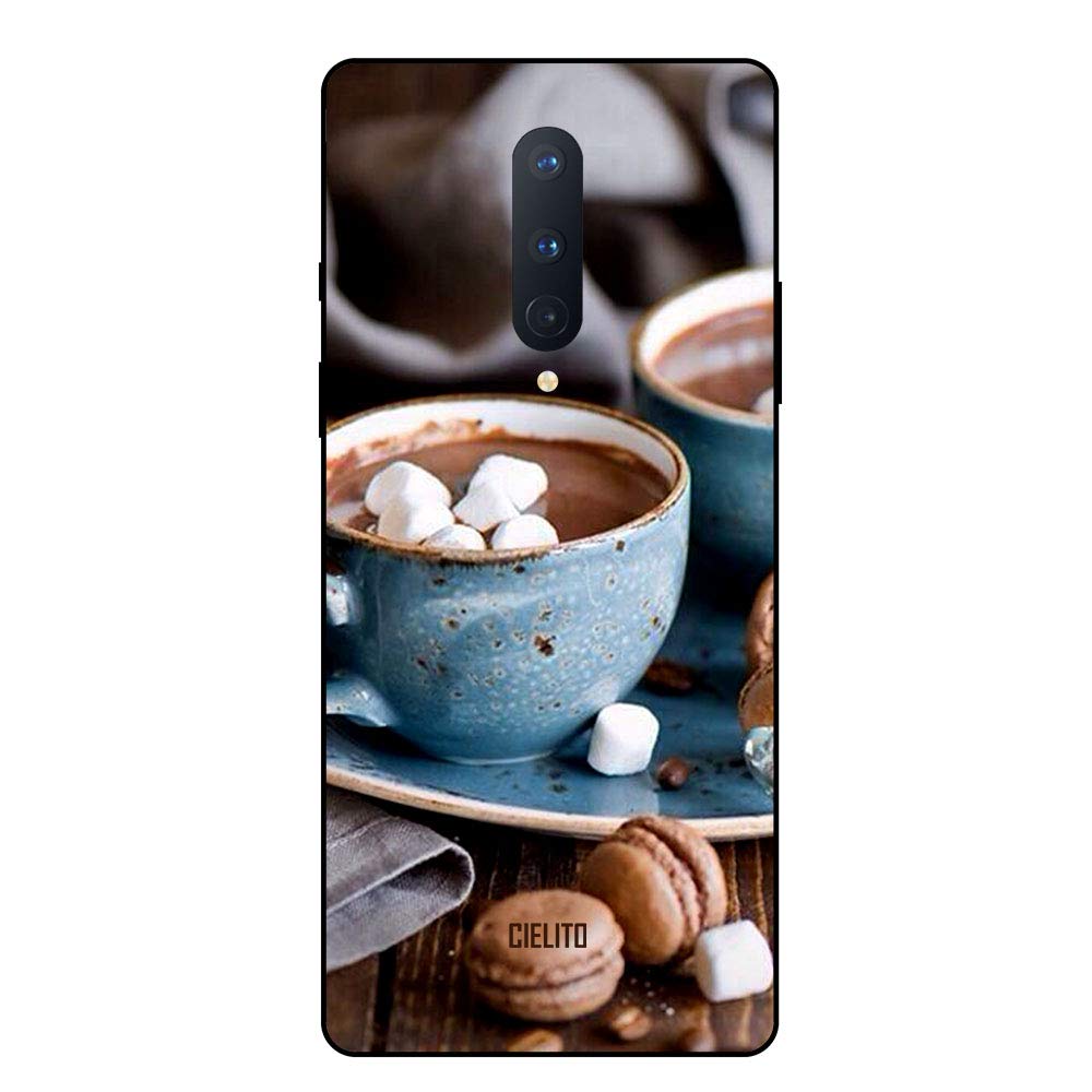 Cielito Hot Chocolate with Marshmallow Protective Case for One Plus 8