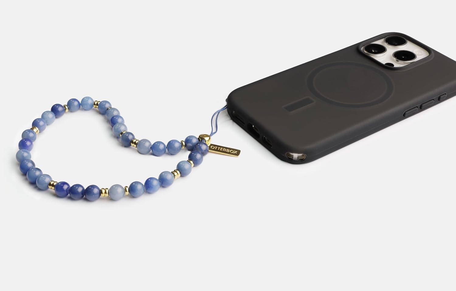 OtterBox Beaded Wrist Strap - Alpine Frost (White)