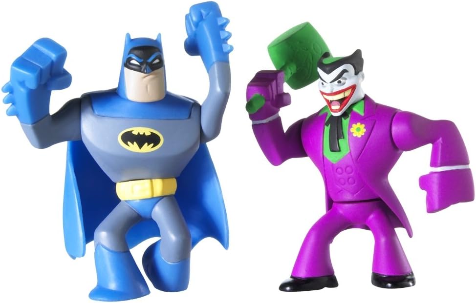 DC Batman Brave and the Bold Action League Mini Figure 2Pack Batman Vs. The Joker
