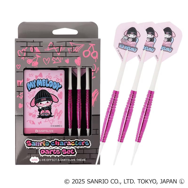 Sanrioキャラクター ダーツセット DARTSLIVEカード付き Amazon | サンリオダーツセット with DARTSLIVE CARD【Solid&Cool