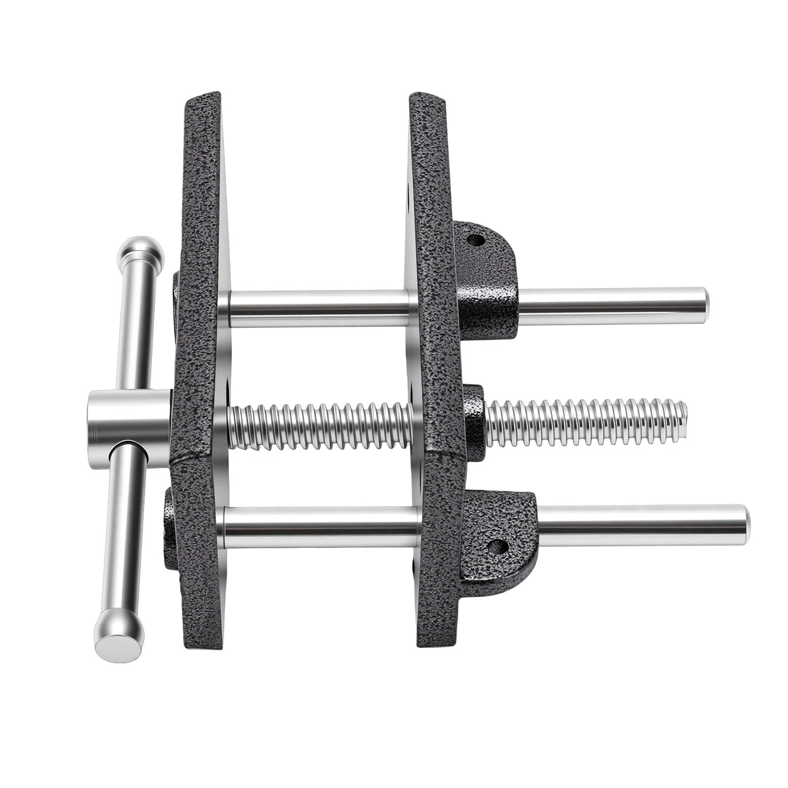 Jelquix Woodworking Table Clamp, Ductile Cast Iron Workbench Vice with Magnetic Protective Strip for Workshop Garage, Woodworking, Metalworking & Repair Projects