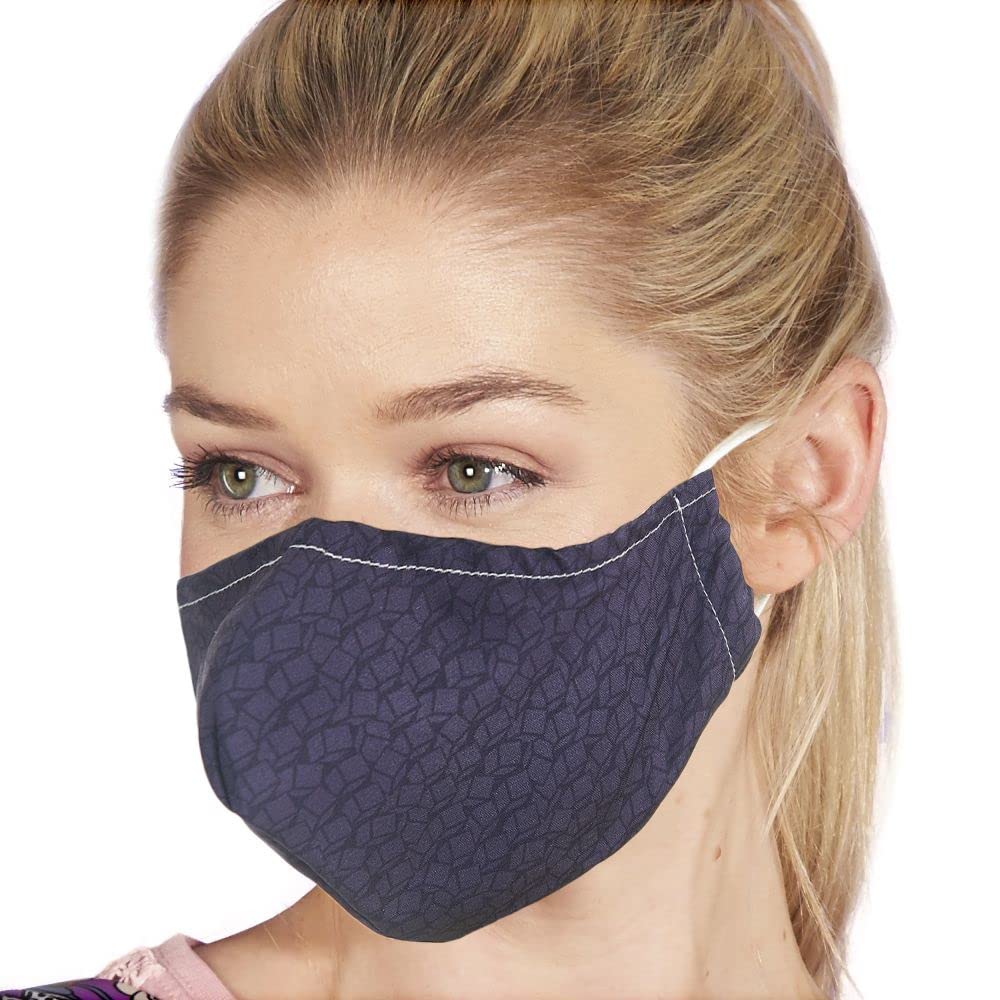 Eco Chic Reusable Face Cover | Washable Mouth and Nose Cover | Includes Pocket for Optional Filters