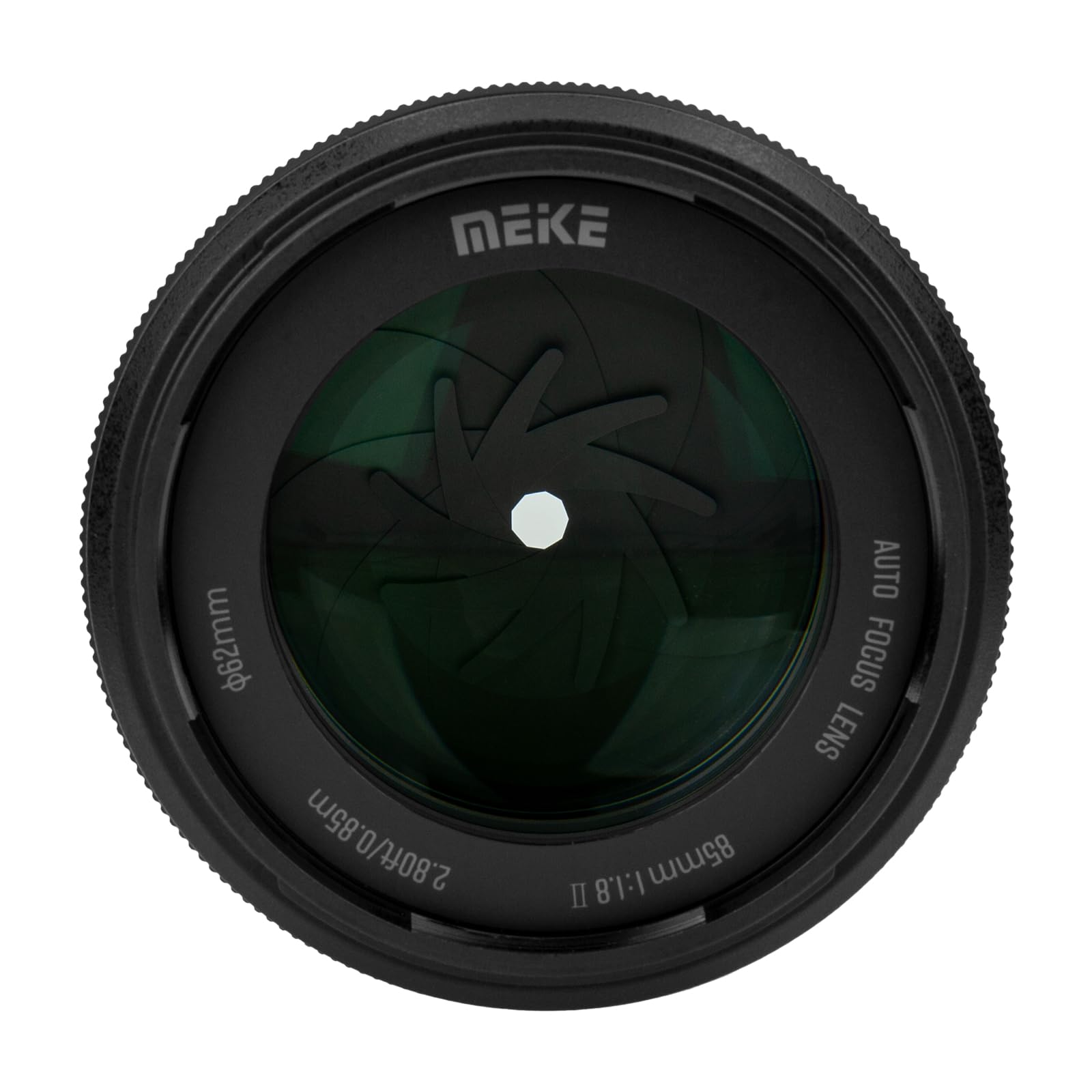 Meike Téléobjectif 85 mm f1.8 Pro II plein cadre STM Auto Focus Medium Téléobjectif haute résolution 8K Fixe Prime Portrait Objectifs pour appareils photo Sony E Mount sans miroir A9 A7II A7RII A7