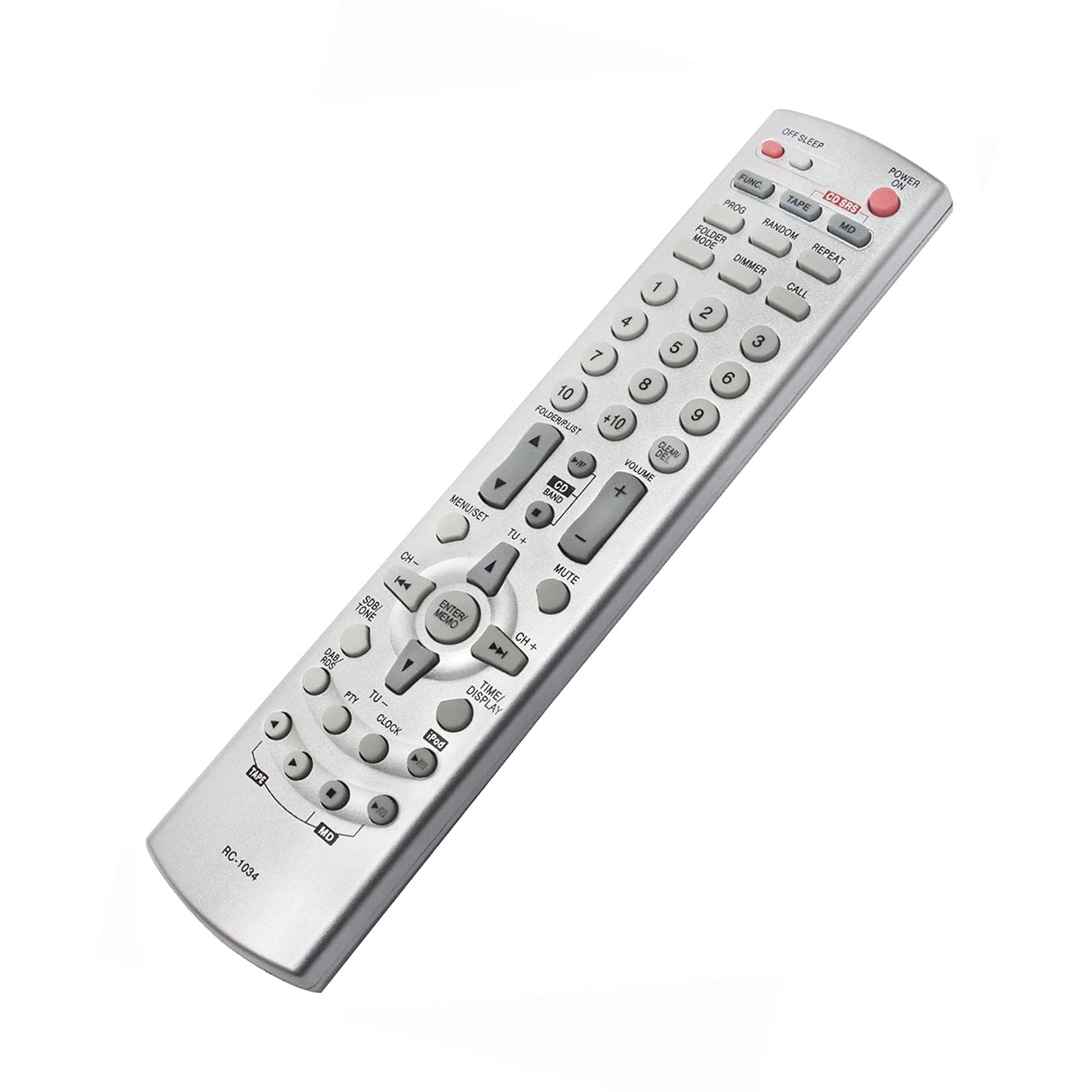 Amazon | Allimity RC-1034 交換用リモコン Denon Receiver RCD-M35DAB