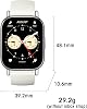 Xiaomi Redmi 5 Lite reloj inteligente, reloj con podómetro para mujeres y hombres con pantalla LCD grande de 2", 140 modos deportivos, resistente al agua 5ATM (Lite-Oro claro) 3